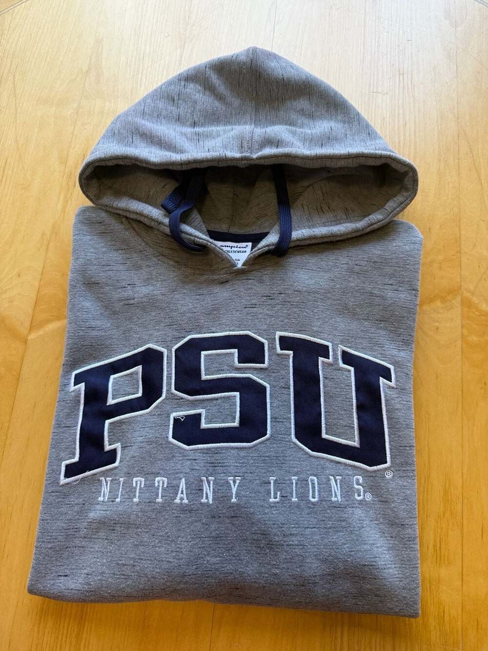 Champion Penn State Nittany Lions Hoodie Size XL Gray PSU